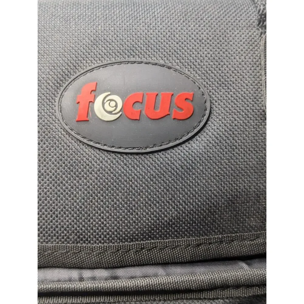 Focus Camera Bag Shoulder Carry Case Padded DSLR Video Camcorder Storage